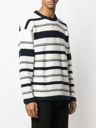 stripe knitted jumper展示图