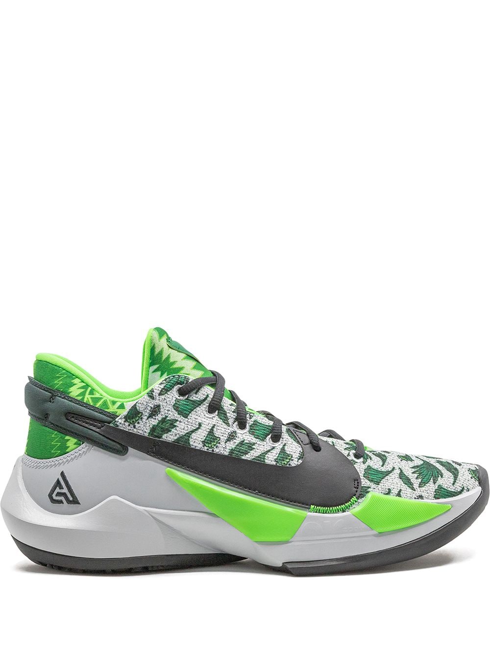 Shop Nike Zoom Freak 2 "naija" Sneakers In Green