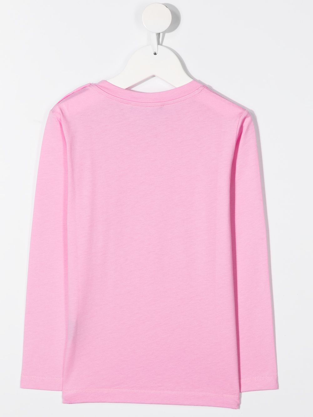 Balmain Kids Top met logoprint - Roze