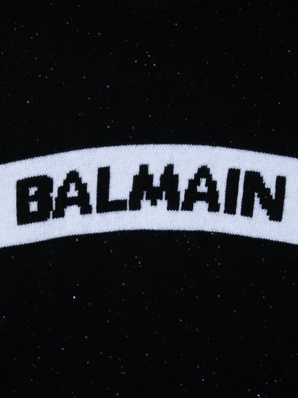 balmain jumper dress