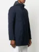 Herno layered hooded short coat