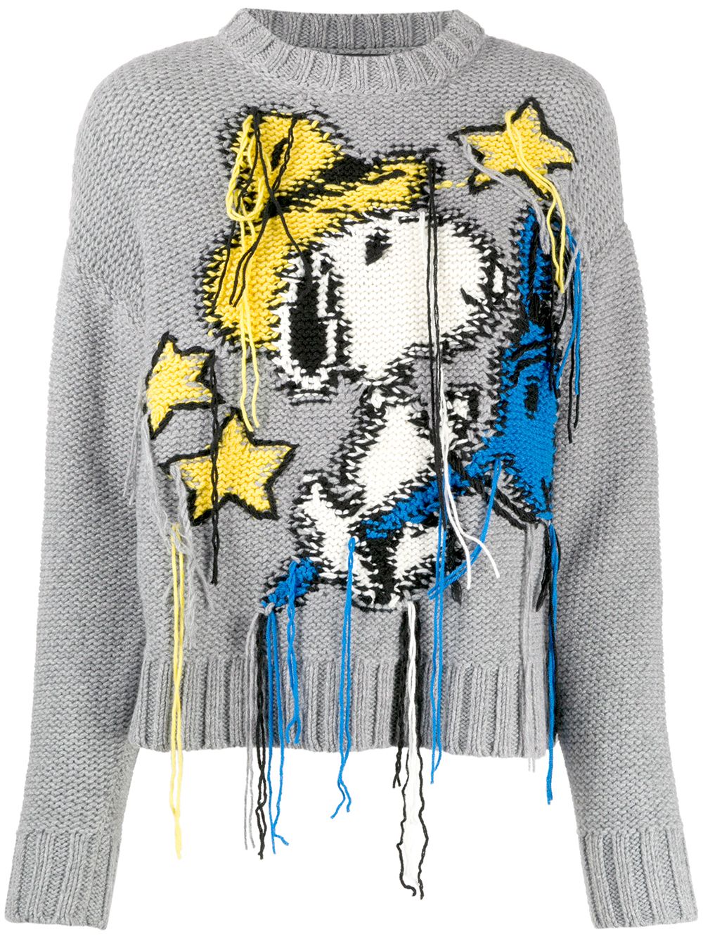 фото Alanui snoopy fringed jumper