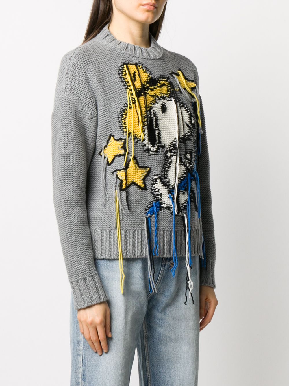 фото Alanui snoopy fringed jumper