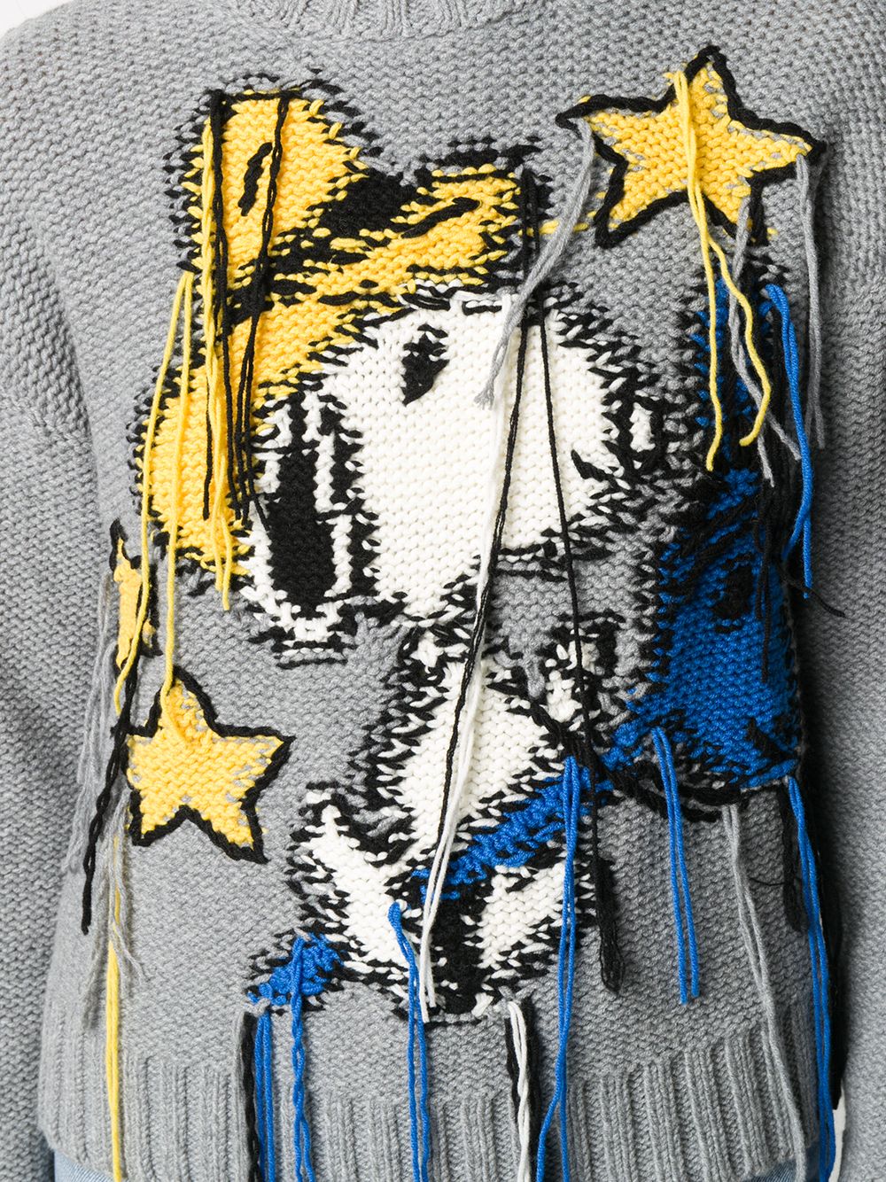 фото Alanui snoopy fringed jumper