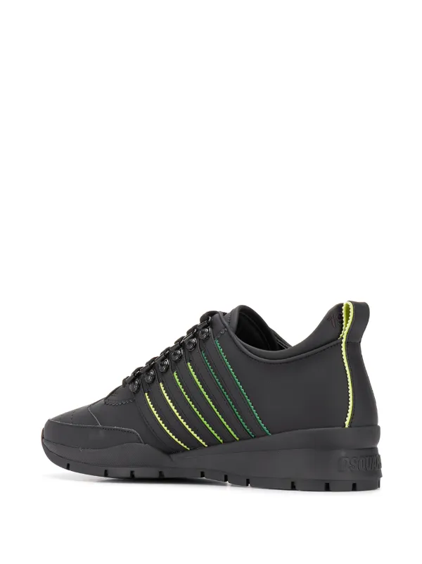 Shop black Dsquared2 251 low-top sneakers with Express Delivery -  MissgolfShops