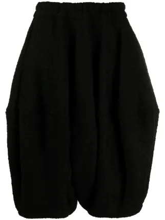 wool-blend balloon shorts 