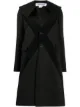 Image 1 of Comme Des Garçons Comme Des Garçons contrast cross pea coat