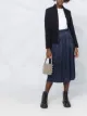 الصورة 2 من Comme Des Garçons Comme Des Garçons تنورة منقطة بتفاصيل مدموجة