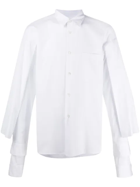 Comme des Garçons Homme Plus long-sleeve cotton shirt