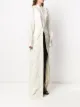 Ann Demeulemeester sleeveless brocade pattern coat