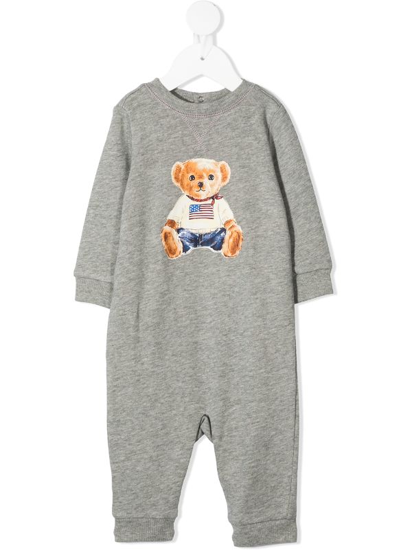 Ralph Lauren Kids Polo Bear Jumpsuit 