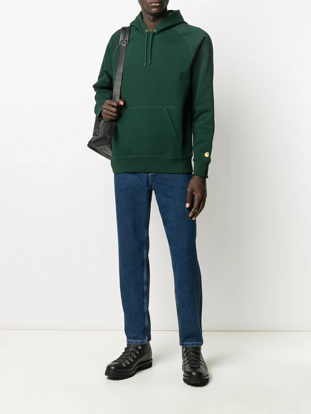 фото Carhartt wip худи с кулиской и логотипом