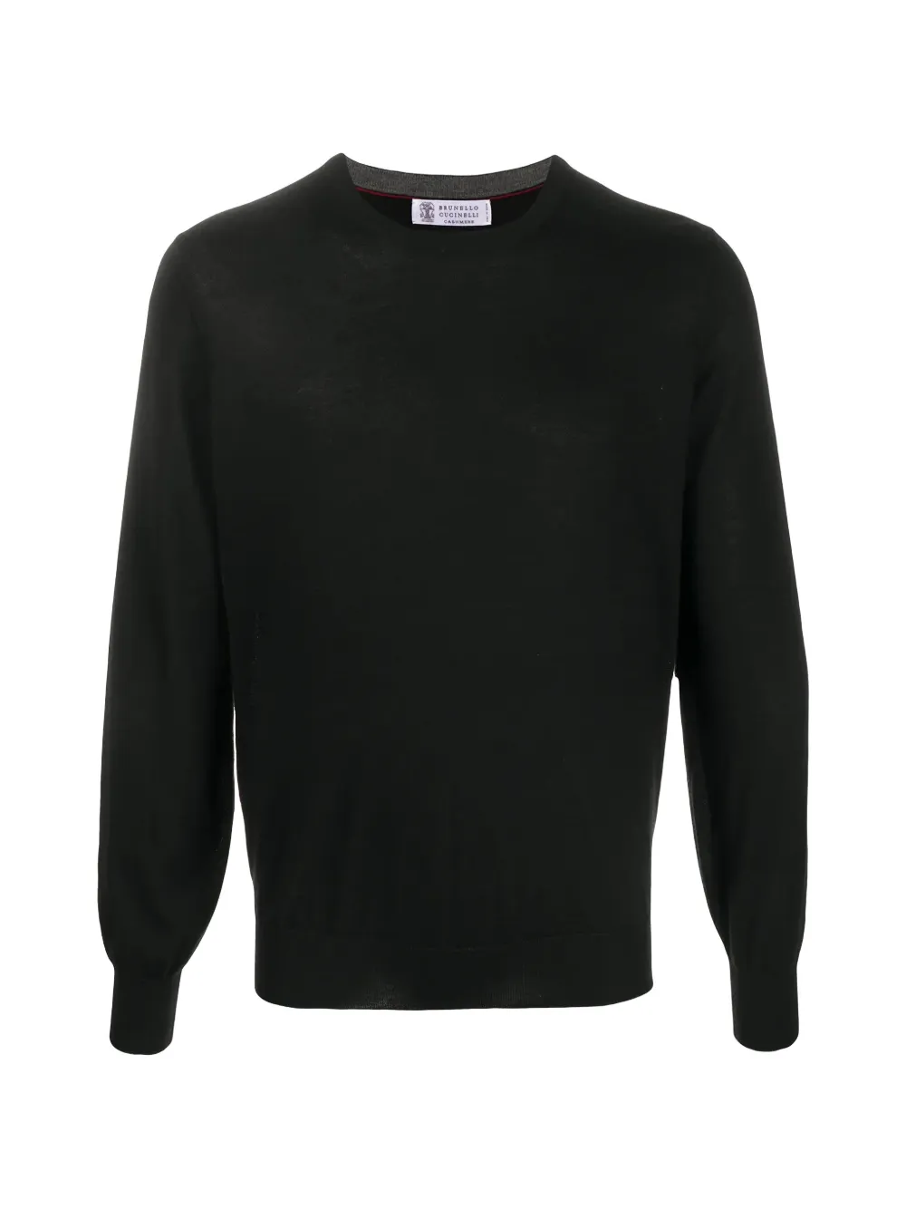 Brunello Cucinelli джемпер с круглым вырезом | черный | Image 1