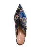 Kurt Geiger London Bella chain-print embellished mules