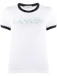 الصورة 1 من LANVIN تيشيرت مطرز بشعار الماركة