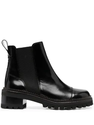 See By Chloe Boots Farfetch Expect rich autumnal tones and chunky heels. see by chloe boots farfetch