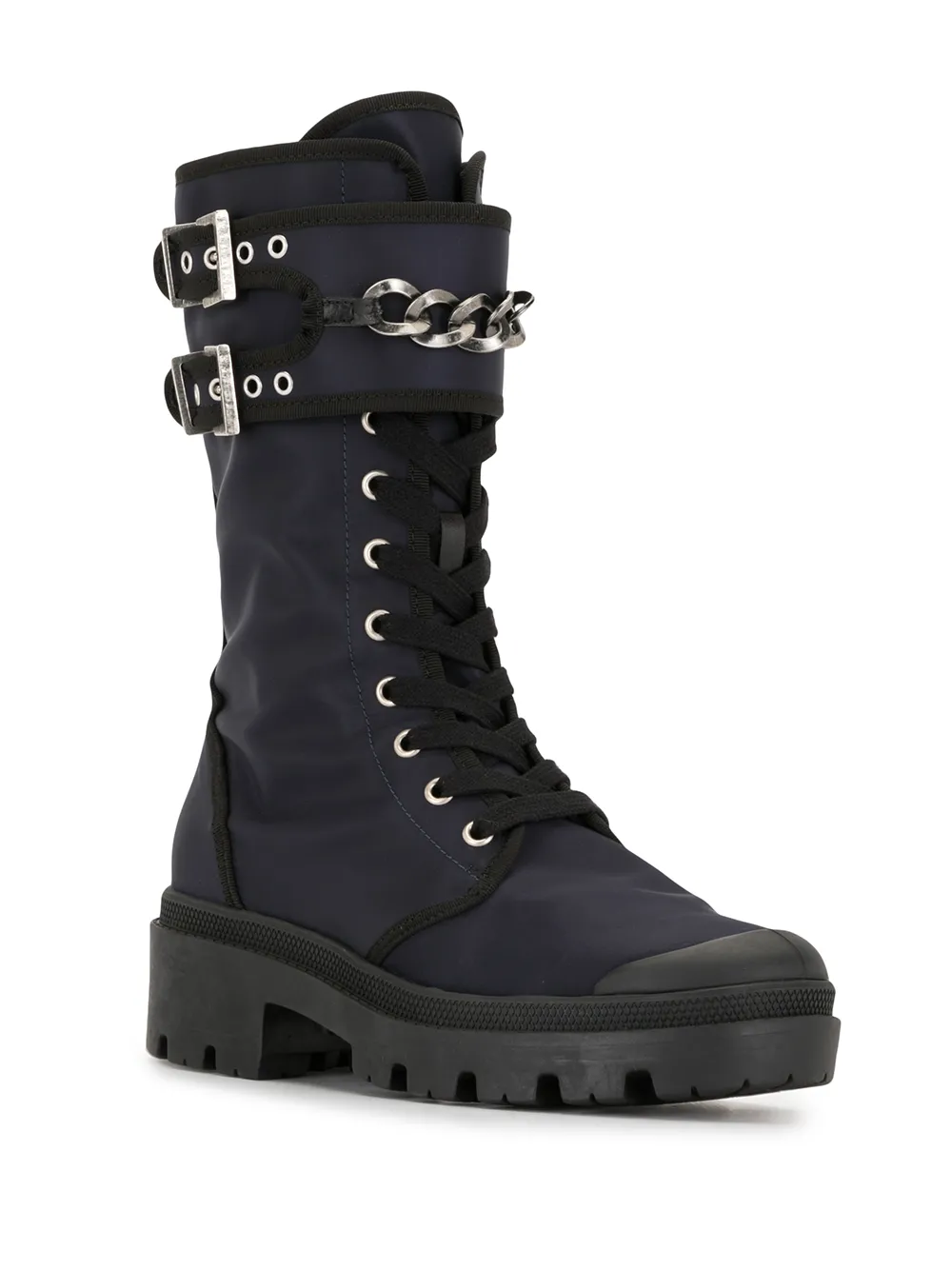 Lace up clearance mid calf boots