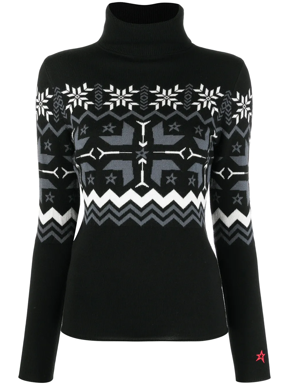 Perfect Moment джемпер вязки интарсия с высоким воротником