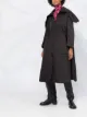 الصورة 2 من Comme Des Garçons Noir Kei Ninomiya معطف مبطن واسع