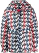 Image 1 of Perfect Moment graphic houndstooth print padded jacket