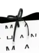 Armani Exchange logo print shopper tote
