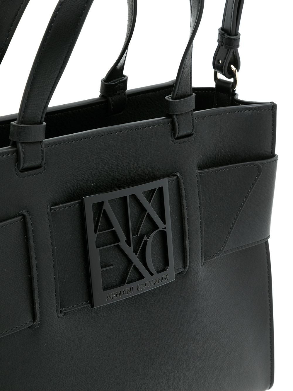 Armani Exchange logo belt-strap tote bag Women