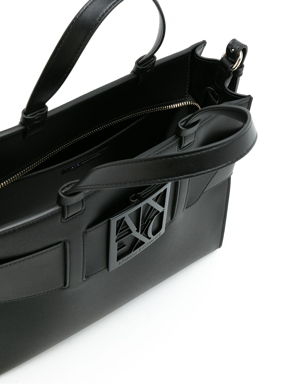 Armani Exchange logo belt-strap tote bag Women