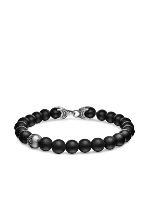 David Yurman sterling silver Spiritual Beads bracelet (8mm)