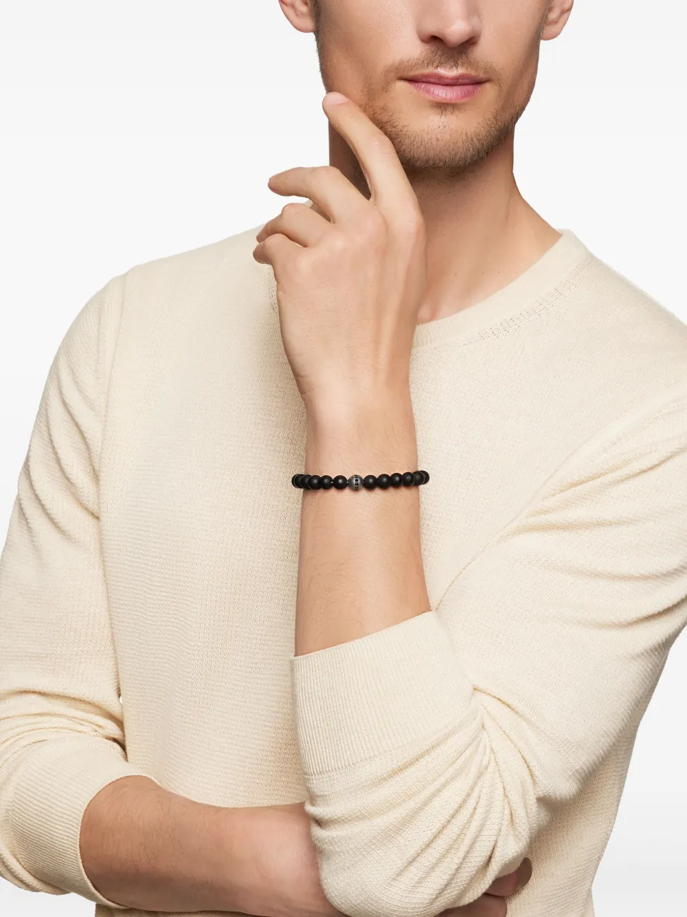 David Yurman sterling silver Spiritual Beads bracelet (8mm) | Image 2