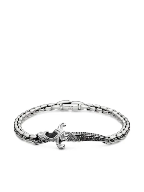 David Yurman sterling silver Waves Dagger bracelet (5mm)