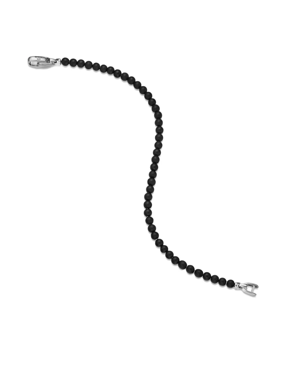Sterling Silver Spiritual Beads Bracelet (4mm)