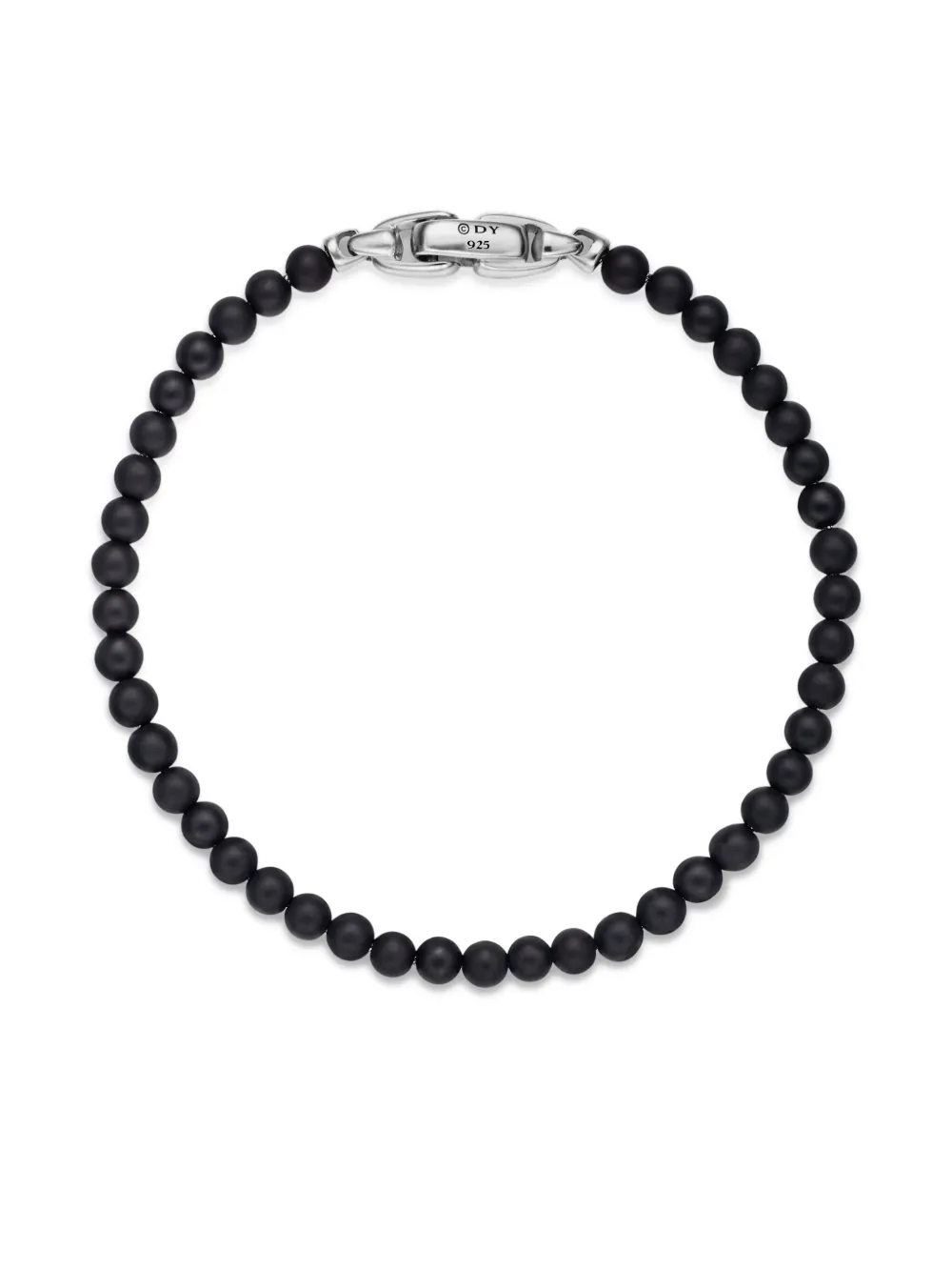 Sterling Silver Spiritual Beads Bracelet (4mm)