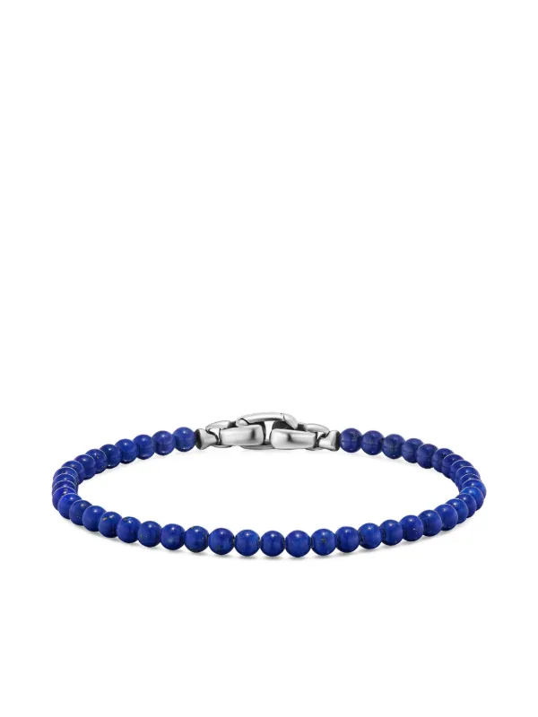 David Yurman Sterling Silver Spiritual Beads Bracelet (4mm)
