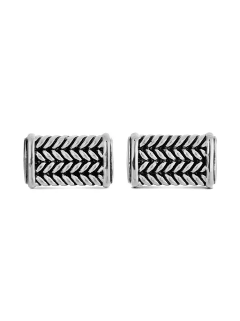 David Yurman boutons de manchette Chevron en argent sterling (22,3 mm)