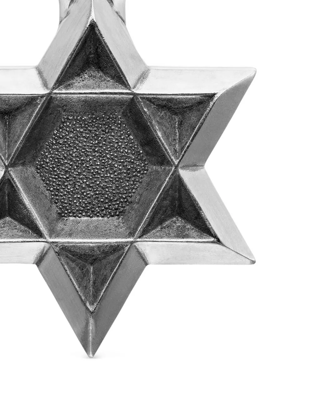 David Yurman Sterling Silver Star Of David Amulet In White