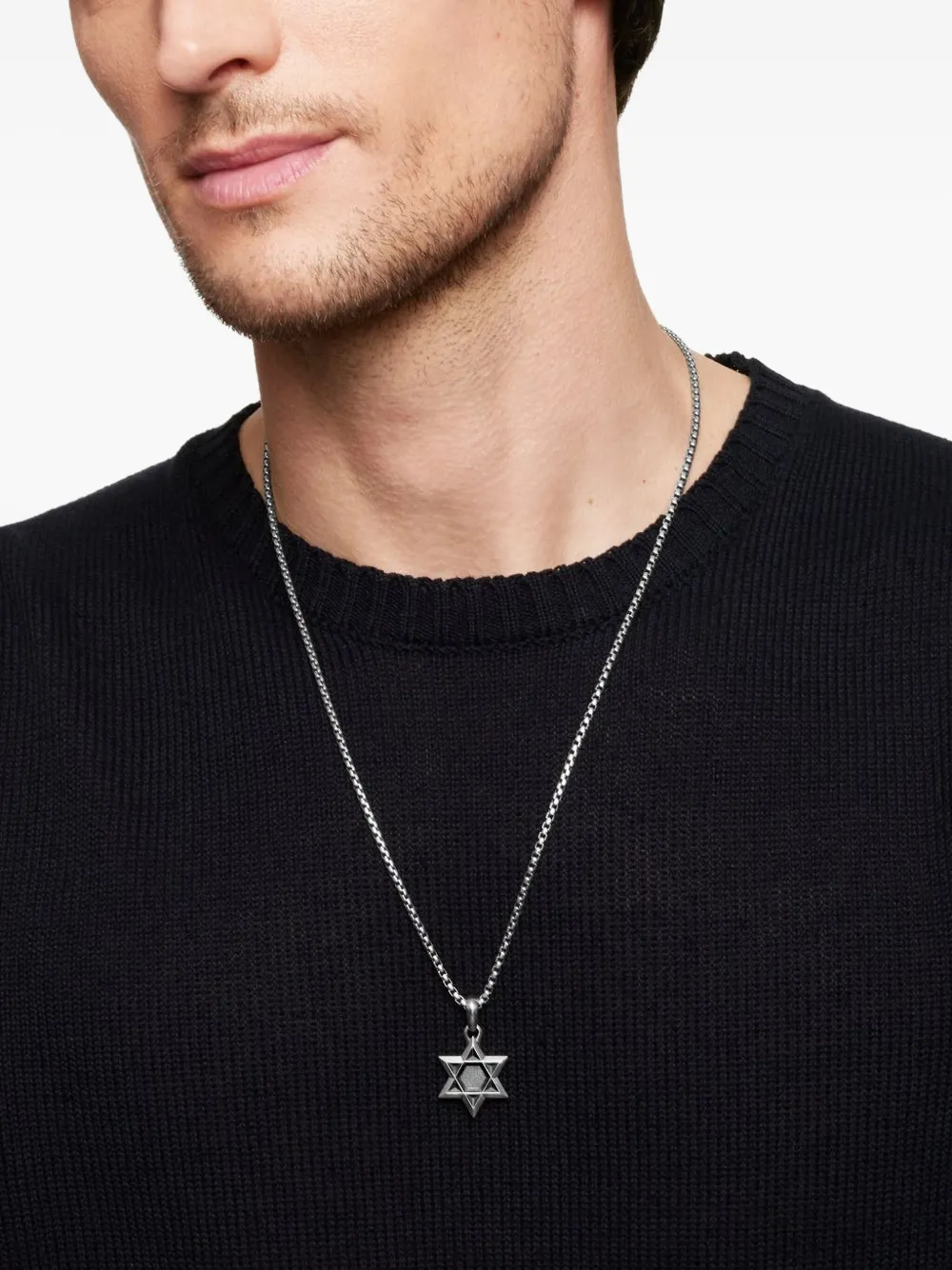 David Yurman sterling silver Star of David amulet | Image 2
