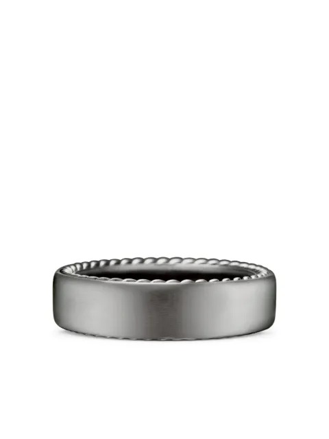 David Yurman sterling silver Streamline band ring (6mm)