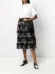 الصورة 2 من Comme Des Garçons Girl تنورة ميدي بأبليكة