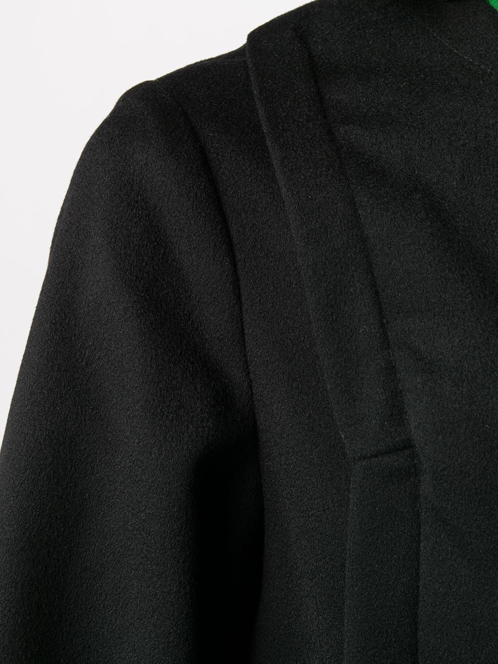 фото Pierre cardin pre-owned off-centre fastening coat