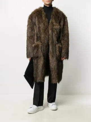 faux-fur coat展示图