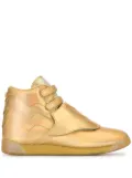 Reebok Freestyle high-top sneakers - Gold