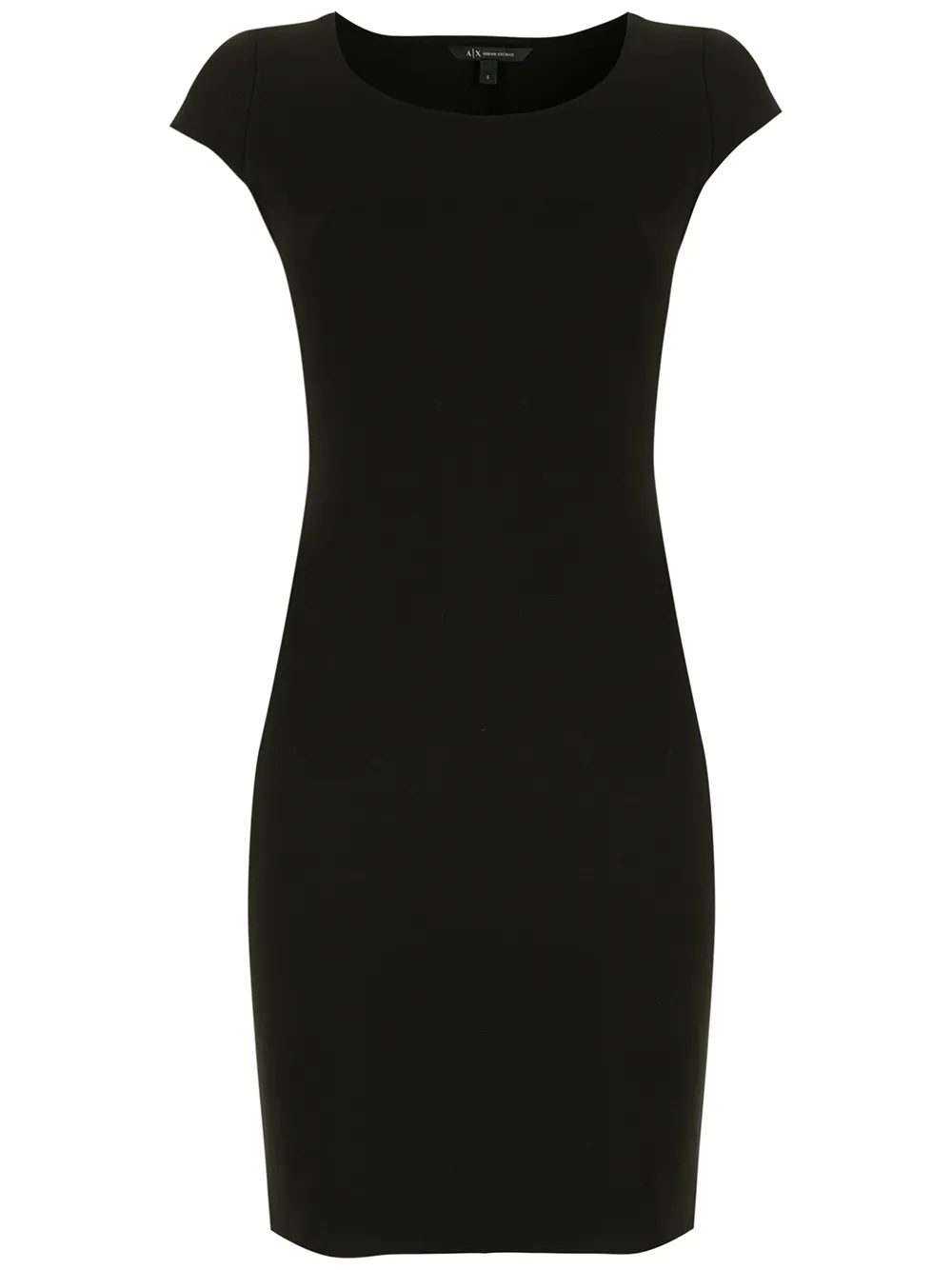 

Armani Exchange short-sleeve bodycon dress - Black