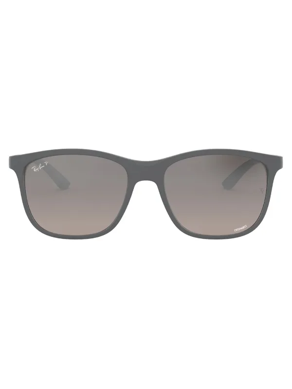 Ray-Ban Chromance スクエアフレーム サングラス | グレー | FARFETCH JP