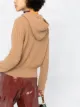 Cashmere In Love هودي منسوج بحياكة مضلعة