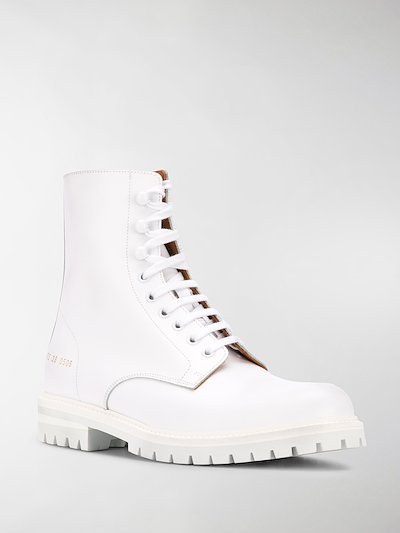 common projects white boots