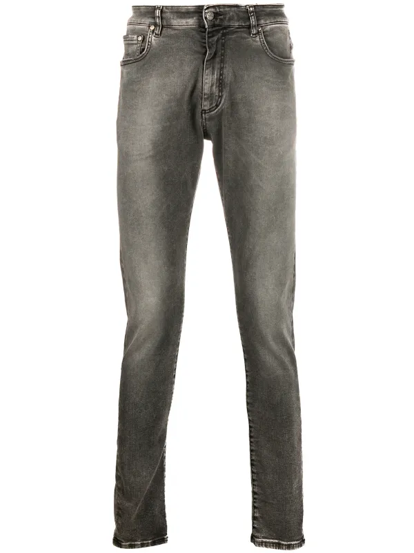 grey wash skinny jeans