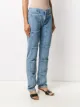 Lourdes patch pocket jeans