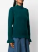 Société Anonyme bell-sleeve knit jumper
