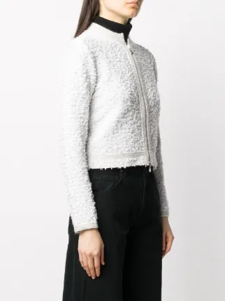 boucle cropped jacket展示图