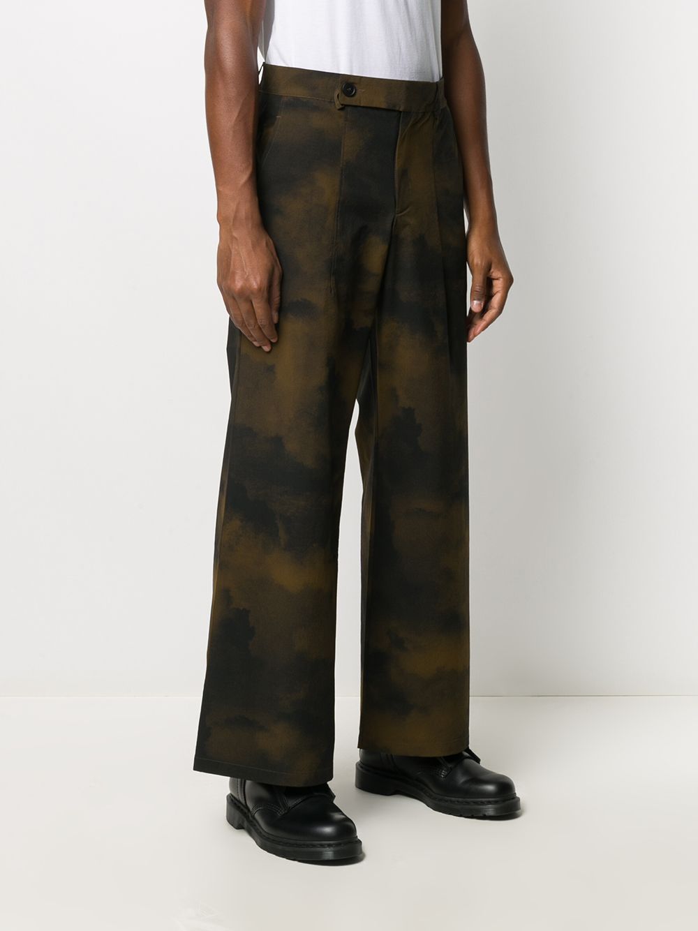 Shop A-COLD-WALL* Terrain print trousers with Express Delivery - FARFETCH